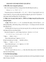 sử dụng máy tính giải bài tập Lý THPT