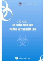 CẨM NANG AN TOÀN SINH HỌC PHÒNG XÉT NGHIỆM LAO