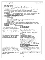 Giáo án Văn 9 mới nhất