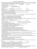 VẬT CHẤT DI TRUYỀN PHÂN tử