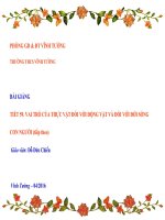 Sinh 6 bài 48 tiết 59 vai trò của thực vật đối với động vật và đối với đời sống con người