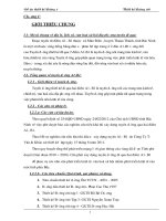 Thuyết minh đồ án đường 1