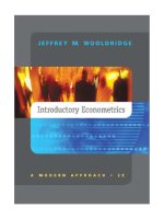 introductory econometrics   a modern approach