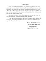 Hướng dẫn học sinh giải và khai thác một số bài toán về phương pháp tọa độ trong mặt phẳng cho học sinh lớp 10 thpt 