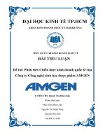 chiến lược kinh doanh quốc tế của công ty amgen ( dược phẩm) cô quách thị bửu châu