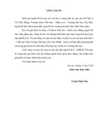 Một số biện pháp chữa lỗi chính tả cho học sinh lớp 4   5 dân tộc thái ở trường tiểu học chu văn thịnh   sơn la 