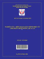 nghiên cứu   biên soạn giáo trình điện tử cho phần mềm fpwin gr ver 2 4 