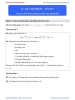 NỘI DUNG 2  tọa độ điểm – VÉCTƠ 