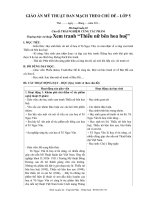 HOT giáo án mĩ thuật lớp 5 soạn theo phương pháp đan mạch mới nhất (2016 2017)   mỹ thuật 5 