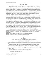 Báo Cáo Thực Tập Công Tác Tài Chính Của Xí Nghiệp Sửa Chữa Thuỷ Bộ - Công Ty Xdct Thuỷ