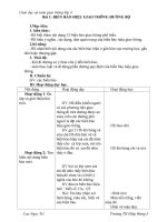 HOT giáo án an toan giao thông lớp 4 (3 cột) tron bộ   an toàn giao thông 4   cao ngoc tri 