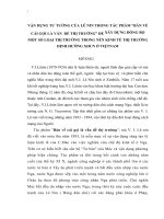 TƯ TƯỞNG CỦA LÊ NIN TRONG TÁC PHẨM “BÀN VỀ CÁI GỌI LÀ VẤN  ĐỀ THỊ TRƯỜNG ĐỂ XÂY DỰNG ĐỒNG BỘ MỘT SỐ LOẠI THỊ TRƯỜNG TRONG NỀN KINH TẾ THỊ TRƯỜNG ĐỊNH HƯỚNG XHCN Ở VIỆTNAM