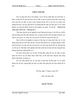 Đồ Án Tốt Nghiệp Thủy Lợi Thiết Kế Hồ Chứa Nước Suối Nức