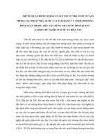 TIỂU LUẬN TRIẾT HỌC - QUAN ĐIỂM  CỦA LÊ NIN VỀ NHÀ NƯỚC TƯ SẢN TRONG TP NHÀ NƯỚC VÀ CÁCH MẠNG - Ý NGHĨA TRONG VIỆC XÂY DỰNG NHÀ NƯỚC PHÁP QUYỀN