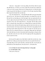 TIỂU LUẬN TRIẾT  - CÁCH MẠNG KHOA học và CÔNG NGHỆ đối với sự PHÁT TRIỂN lực LƯỢNG sản XUẤT HIỆN đại  dưới góc NHÌN TRIẾT học