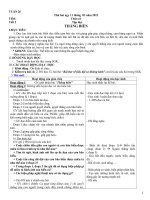 Giáo án lớp 4 học kì II tuần 26