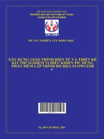 xây dựng giáo trình điện tử và thiết kế kit thí nghiệm vi điều khiển pic dùng phần mềm lập trình đồ họa flowcede  