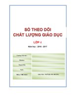 HOT sổ theo dõi chất lượng giáo dục giáo viên bộ môn thể dục 4   thể dục 4   ngô quang hoàng 