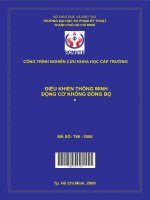 điều khiển thông minh động cơ không đồng bộ 
