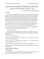 PHÂN TÍCH các đọc DIỄN cảm một bài tập đọc lớp 4