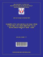nghiên cứu xây dựng các đặc tính làm việc của máy điện dc và ac bằng phần mềm lv sim   ems 