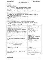 HOT GIAO AN TOAN 8   đại số 8   lê minh thi 