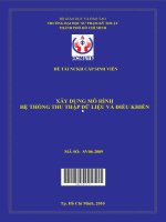 xây dựng mô hình hệ thống thu thập dữ liệu và điều khiển 