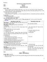 Giáo án lớp 4 học kì II tuần 31