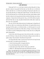 Thuật ngữ OLAP và cơ sở dữ liệu đa chiều