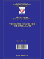 thiết kế thi công mô hình cắt bơm cao áp pe 