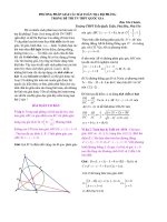 HOT các phương pháp giải bài toán tọa độ phẳng trong kỳ thi TN THPT   hình học 12 nâng cao   đào văn chánh 