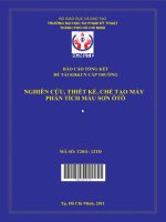 nghiên cứu, thiết kế, chế tạo máy phân tích màu sơn ôtô 