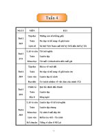 HOT giáo án lớp 5  tuần 4   giáo án khác   hoàng hữu chí 