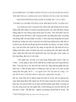 TIỂU LUẬN TRIẾT - QUAN ĐIỂM VỀ QUY LUẬT QUAN HỆ SẢN XUẤT PHÙ HỢP VỚI LỰC LƯỢNG SẢN XUẤT TRONG LỜI TỰA CHO TP “ GÓP PHẦN PHÊ PHÁN KHOA KINH TẾ CHÍNH TRỊ ” CỦA C.MÁC.