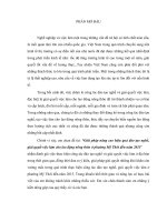 tiểu luận cao học Giải pháp nâng cao hiệu quả đào tạo nghề, giải quyết việc làm cho lao động nông thôn ở phường mỹ thới đến năm 2015