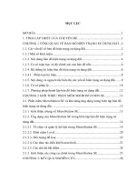 Ứng dụng công nghệ thông tin thành lập bản đồ hiện trạng sử dụng đất xã Vụ Quang huyện Đoan Hùng tỉnh Phú Thọ