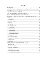 DỰ báo NHU cầu sử DỤNG đất đến năm 2020 PHƯỜNG PHƯƠNG NAM THÀNH PHỐ UÔNG bí TỈNH QUẢNG NINH