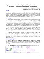 Nghiên cứu đề xuất sử dụng năng lượng tái tạo phục vụ nhu cầu sử dụng năng lượng cho các đồn biên phòng trên toàn quốc