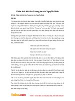 Văn mẫu lớp 11: Phân tích bài thơ Tương tư của Nguyễn Bính