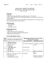 Giáo án lớp 3 tổng hợp tuần 11