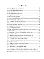 Luận văn kế toán: Hoàn thiện kế toán tập hợp chi phí và tính giá thành sản phẩm tại Chi nhánh xây lắp số 8 Tổng công ty CTGT I Thanh Hóa Công ty cổ phần