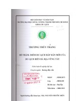 Hồ tràm điểm du lịch hấp dẫn mới của du lịch biển bà rịa  Vũng Tàu