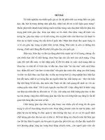 TIỂU LUẬN CAO HỌC môn quản lý giáo dục Nâng cao chất lượng hoạt động chuyên môn ở trường tiểu học lạc quới, huyện tri tôn   thực trạng và giải pháp