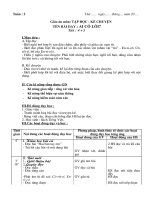 Giáo án lớp 3 tổng hợp tuần 2