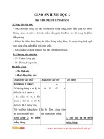 Giáo án Hình học 6 chương 1 bài 2: Ba điểm thẳng hàng