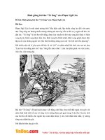 Văn mẫu lớp 12: Bình giảng bài thơ Tỏ lòng của Phạm Ngũ Lão