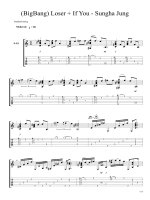 (BigBang) loser   if you   sungha jung