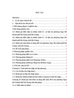 Đánh giá tình hình sử dụng đất năm 2015 tại phường Ngọc Hà thành phố Hà Giang – tỉnh Hà Giang