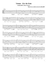 Tab Kiss the rainSunghajung