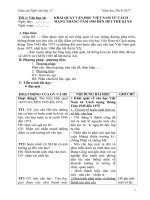 Giáo án Ngữ văn 12 chuẩn KTKN 20162017